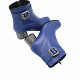 Ghete din piele blue PF002-5