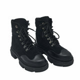 Ghete din piele intoarsa neagra ChaosPassofino