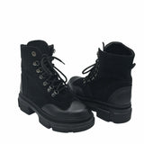 Ghete din piele intoarsa neagra ChaosPassofino