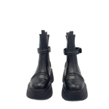 Ghete din piele naturala Namibia Black