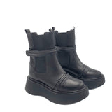 Ghete din piele naturala Namibia Black