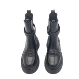 Ghete din piele naturala Namibia Black