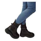 Ghete din piele naturala Namibia Black
