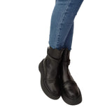 Ghete din piele naturala Namibia Black