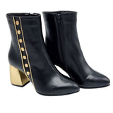 Ghete elegante cu accesorii PF0166-23 negru