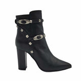 Ghete elegante cu accesorii PF0308-6 negru