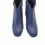 Ghete elegante cu accesoriu Pf0581 blue