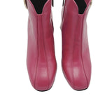 Ghete elegante cu accesoriu Pf0581 fucsia