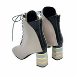 Ghete elegante cu siret PF0792-10 Grey