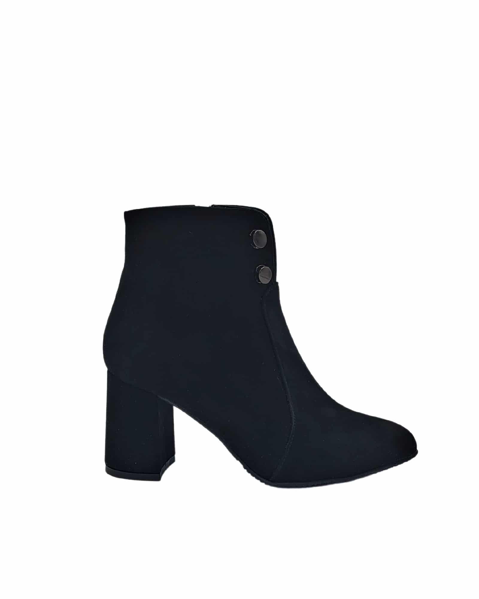 Ghete elegante cu toc imbracat Pf0166-10 negru
