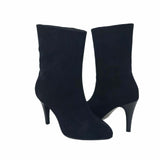 Ghete elegante cu toc subtire PF0166-18 negru