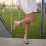 Ghete elegante PF0792-9 cappuccino