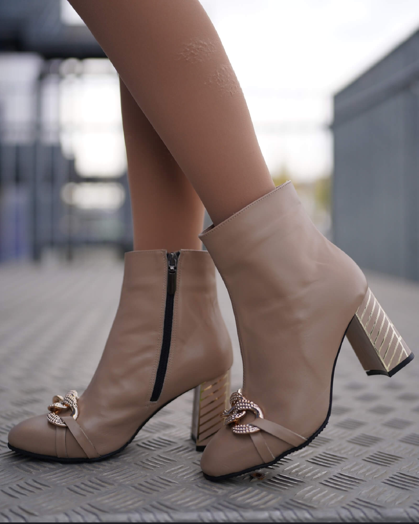 Ghete elegante PF0792-9 cappuccino