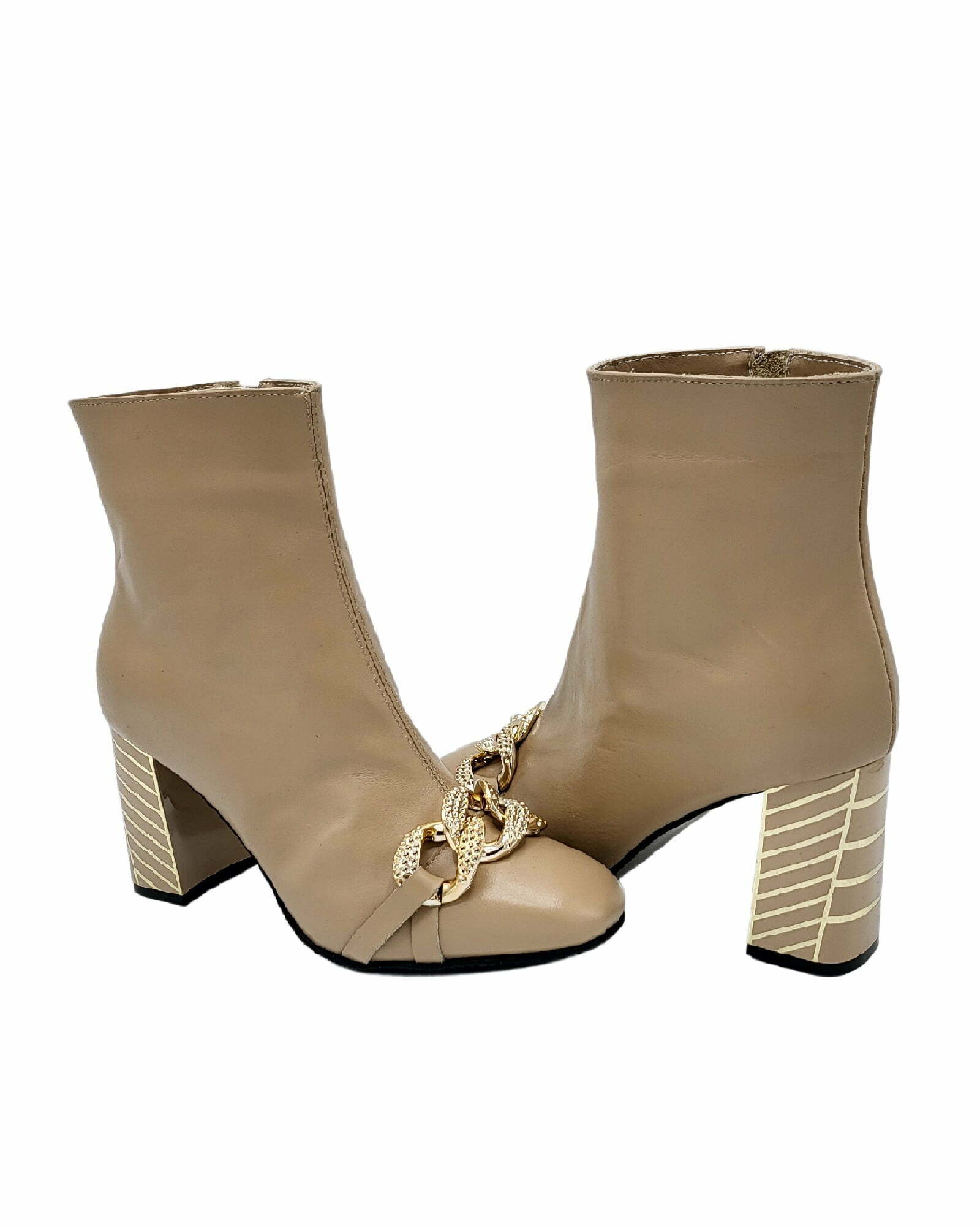 Ghete elegante PF0792-9 cappuccino