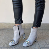 Ghete elegante PF0792-9 Grey