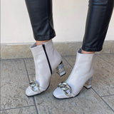 Ghete elegante PF0792-9 Grey