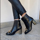 Ghete elegante PF0792-9 negru