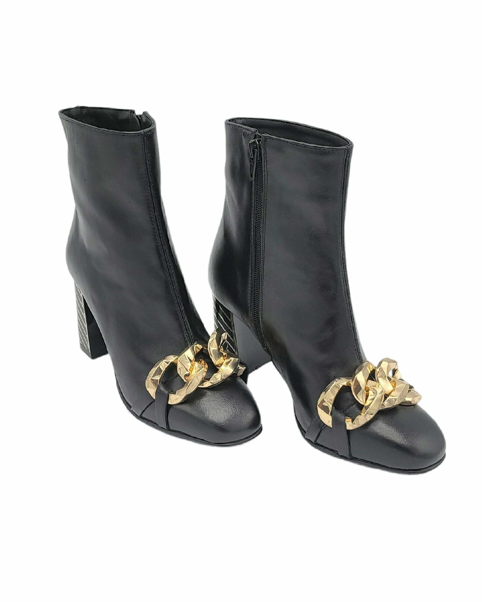 Ghete elegante PF0792-9 negru