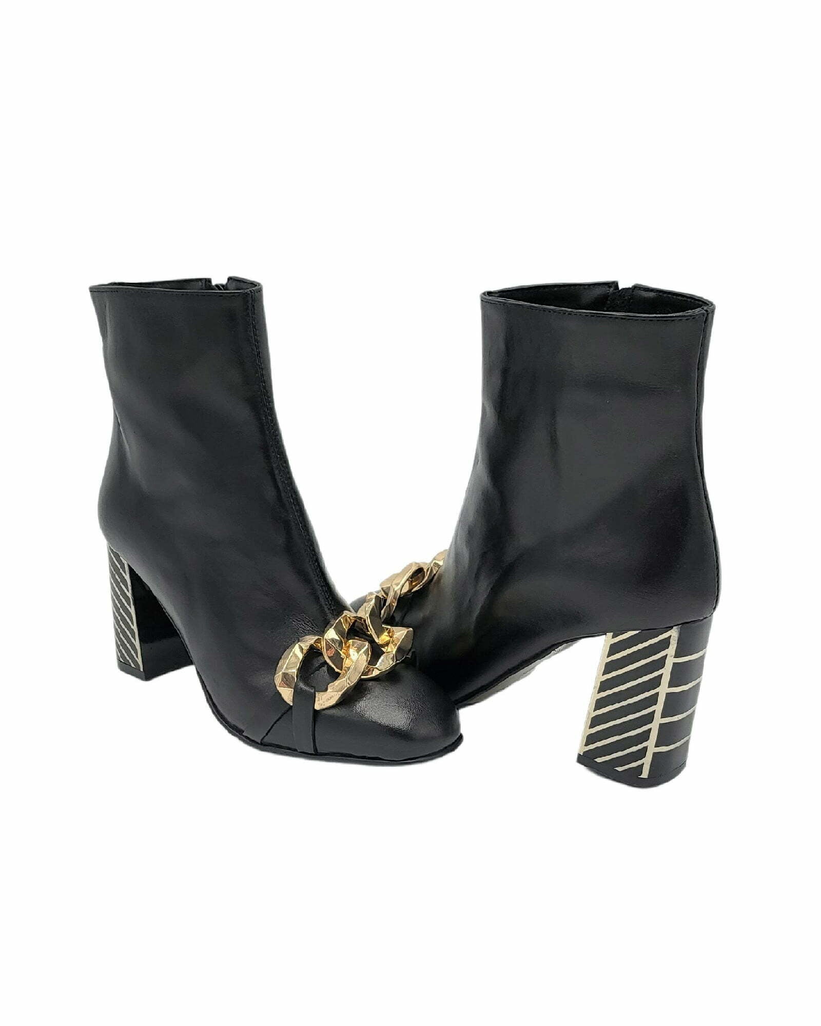 Ghete elegante PF0792-9 negru