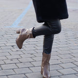Ghete elegante reglabile PF0166-25 camel
