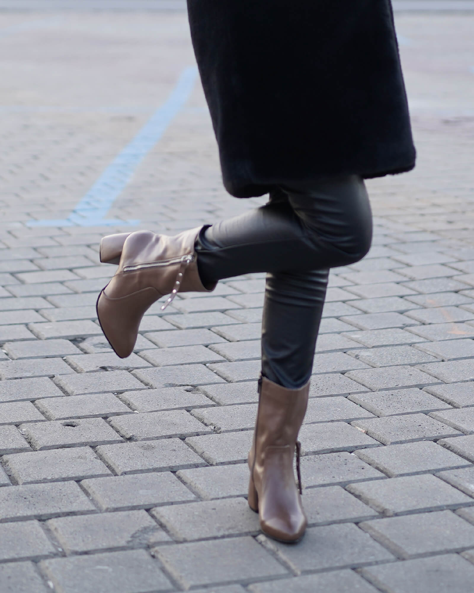 Ghete elegante reglabile PF0166-25 camel