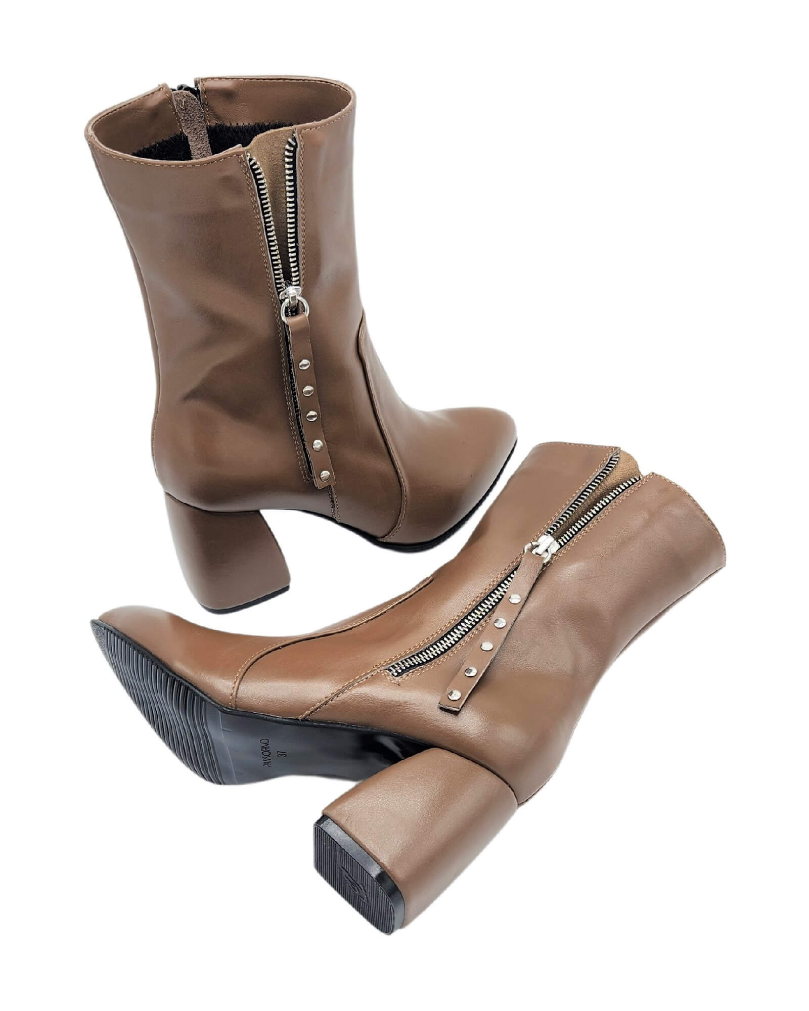 Ghete elegante reglabile PF0166-25 camel