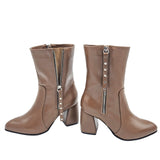 Ghete elegante reglabile PF0166-25 camel
