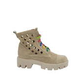 Ghete vara din piele intoarsa Liana Beige