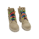 Ghete vara din piele intoarsa Liana Beige