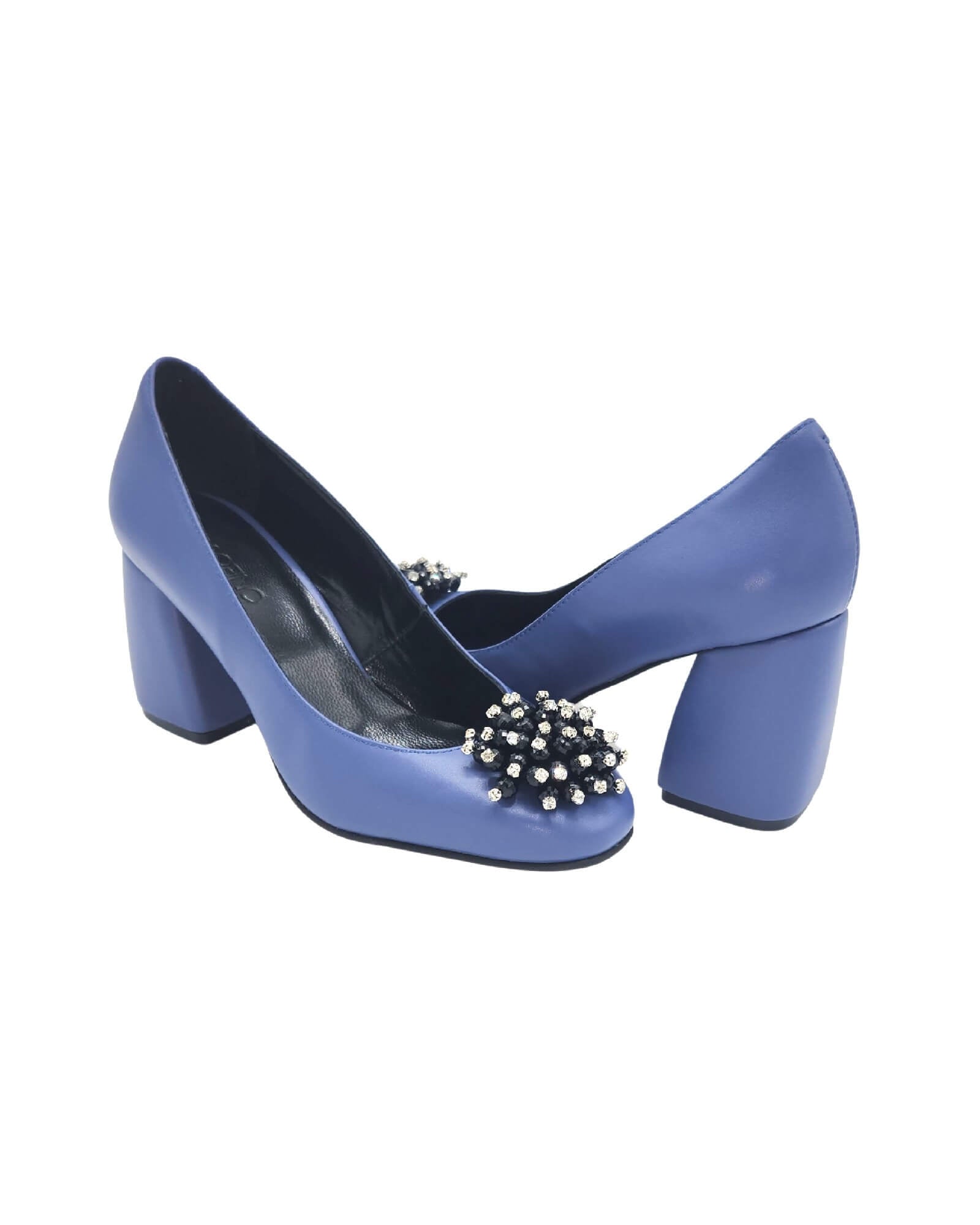 Pantofi cu accesoriu Marina Blue