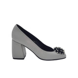 Pantofi cu accesoriu Marina Grey