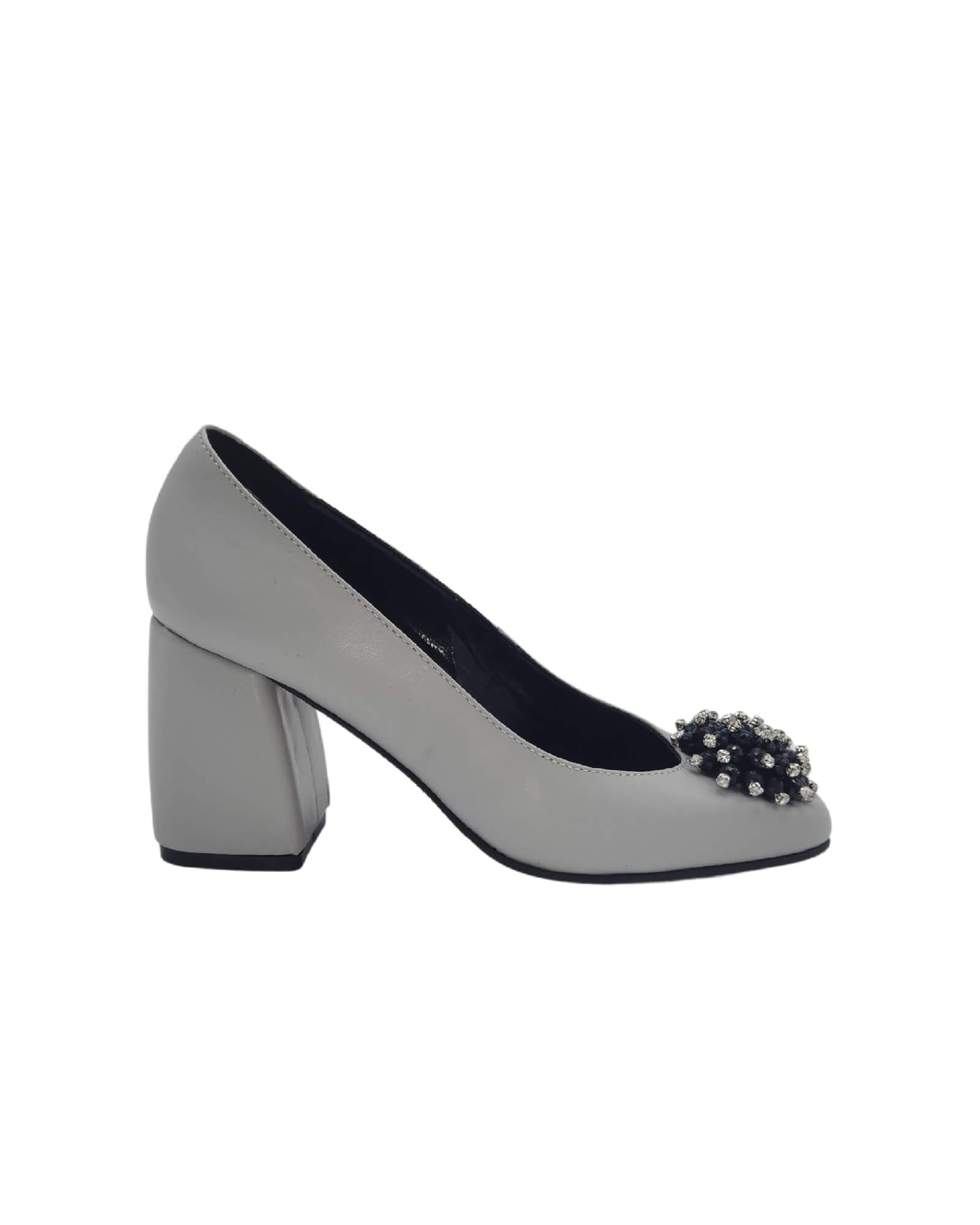 Pantofi cu accesoriu Marina Grey