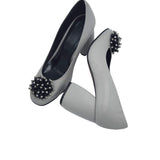 Pantofi cu accesoriu Marina Grey