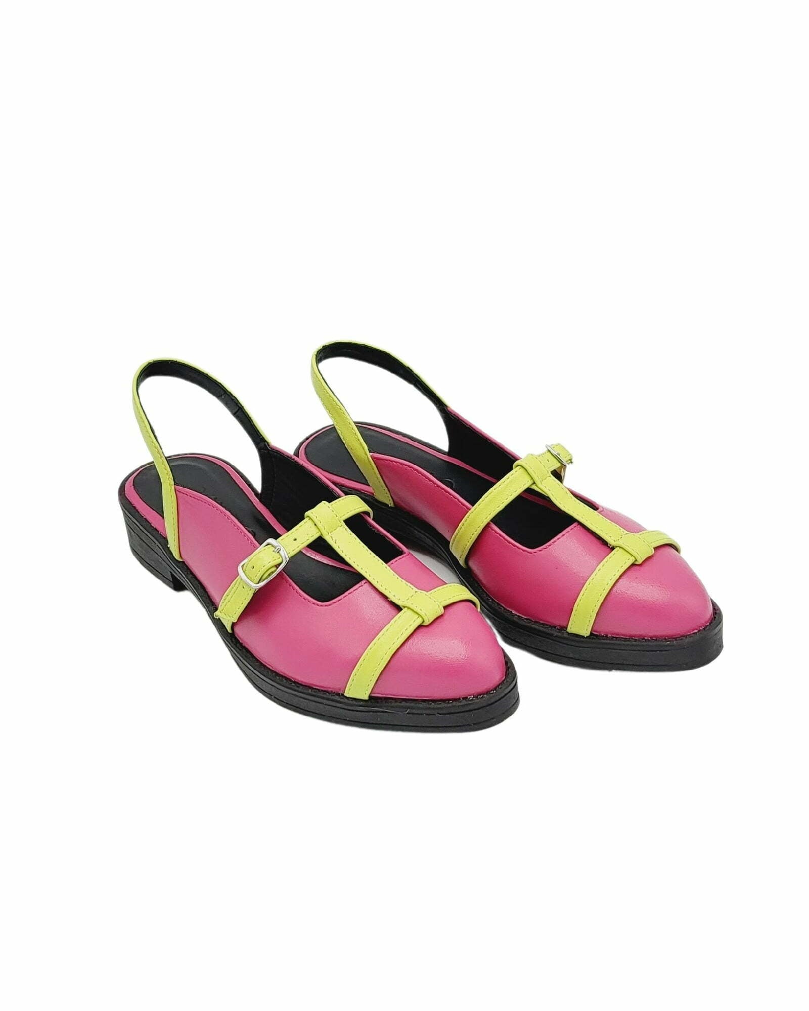 Pantofi cu talpa joasa Ramina 9 fucsia