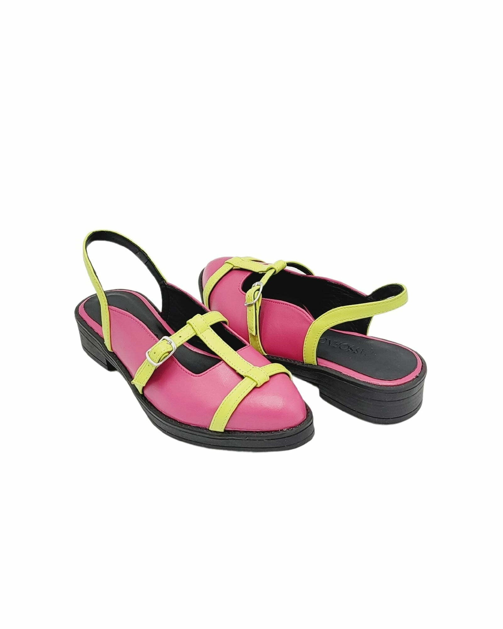 Pantofi cu talpa joasa Ramina 9 fucsia