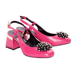 Pantofi decupati cu accesoriu Paris