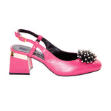 Pantofi decupati cu accesoriu Paris