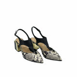 Pantofi decupati din piele soft Pf456-3 negru