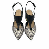 Pantofi decupati din piele soft Pf456-3 negru
