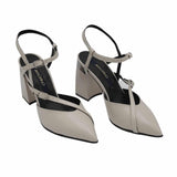Pantofi decupati Venus Grey