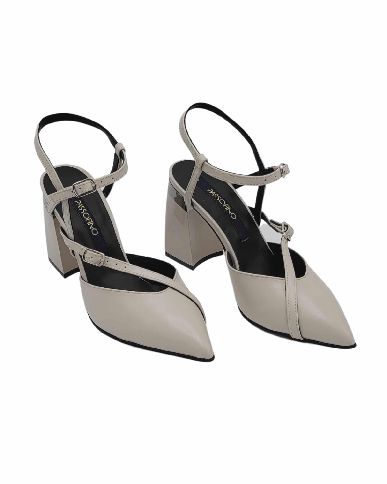 Pantofi decupati Venus Grey