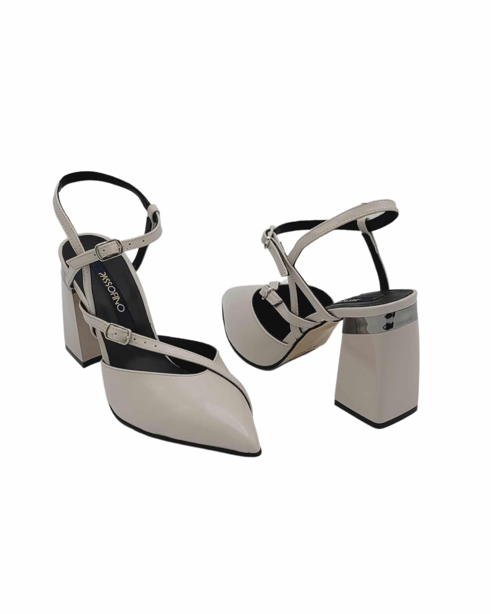 Pantofi decupati Venus Grey