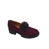 Pantofi din piele intoarsa Anya
