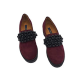Pantofi din piele intoarsa Anya
