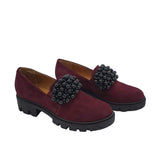 Pantofi din piele intoarsa Anya