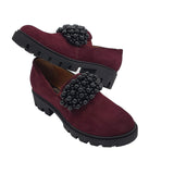 Pantofi din piele intoarsa Anya