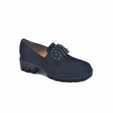 Pantofi din piele intoarsa AnyaBlack