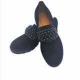 Pantofi din piele intoarsa AnyaBlack