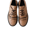 Pantofi din piele Nastasia Cappuccino