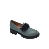Pantofi din piele soft Anya Mint
